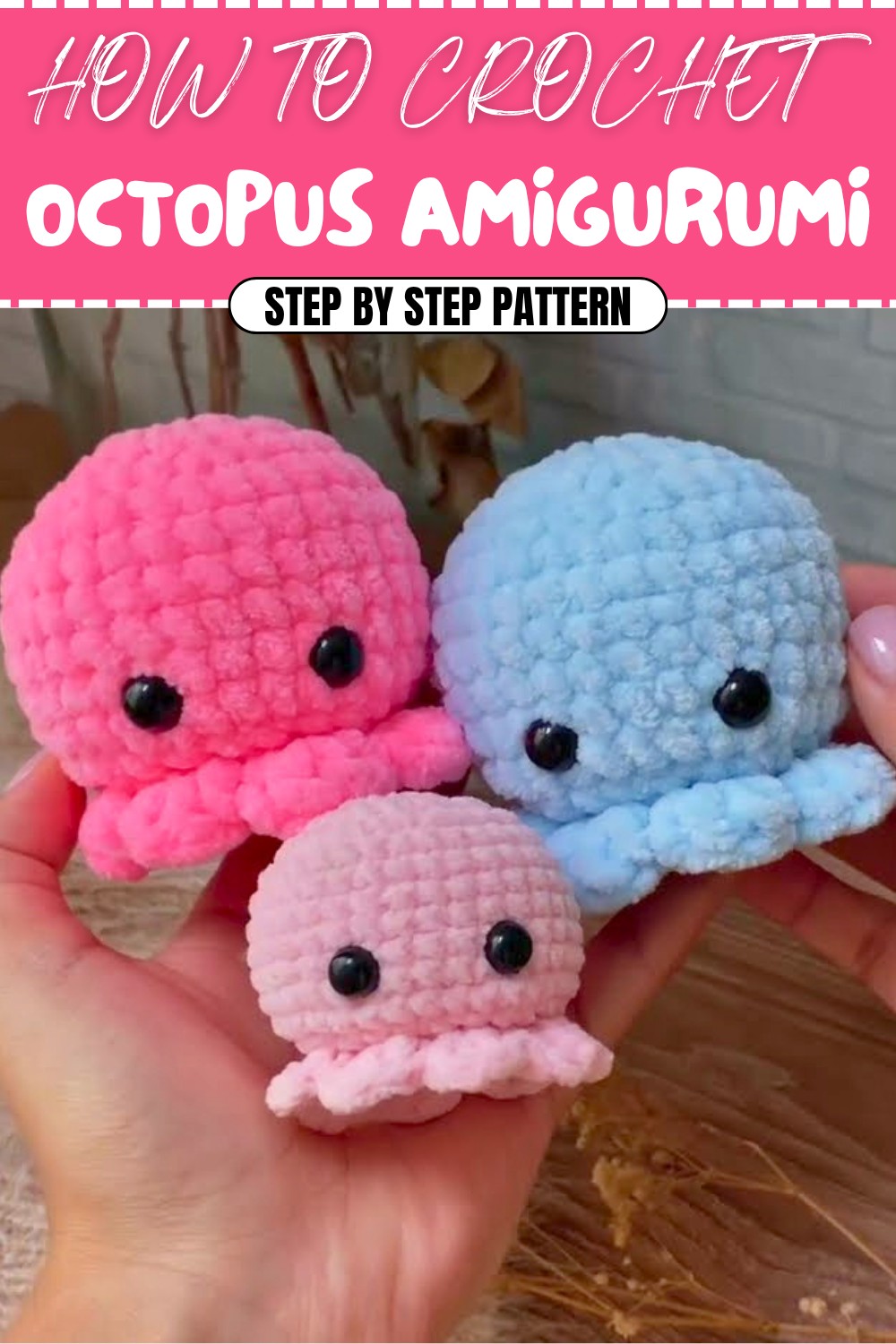 Free Crochet Octopus Amigurumi Pattern