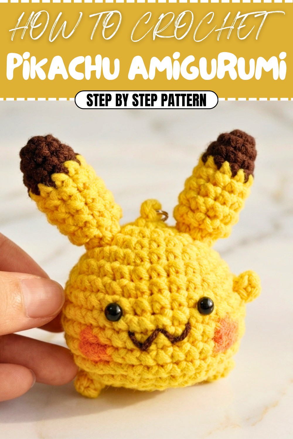 Free Crochet Pikachu Amigurumi Pattern