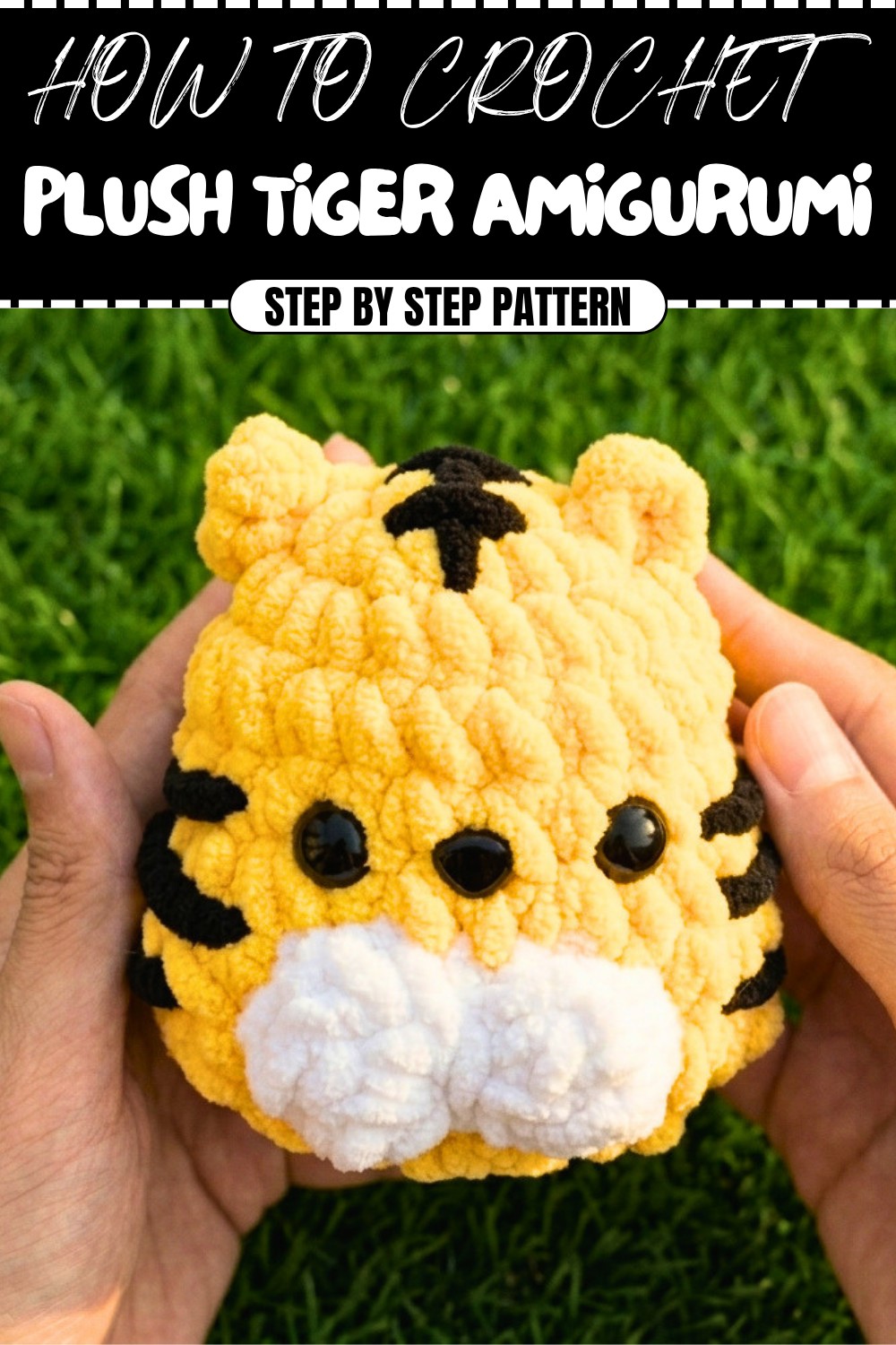 Free Crochet Plush Tiger Amigurumi Pattern