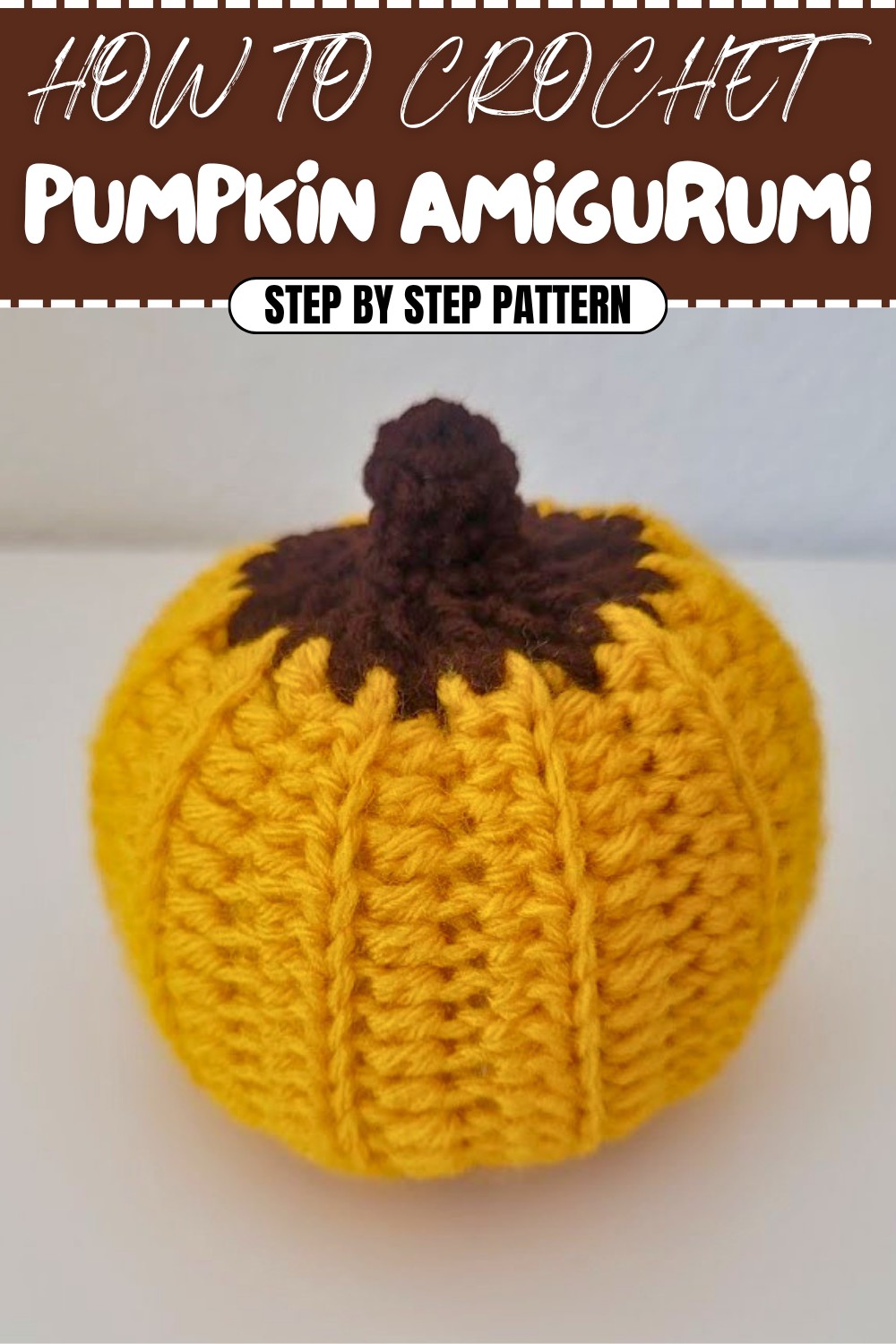 Free Crochet Pumpkin Amigurumi Pattern
