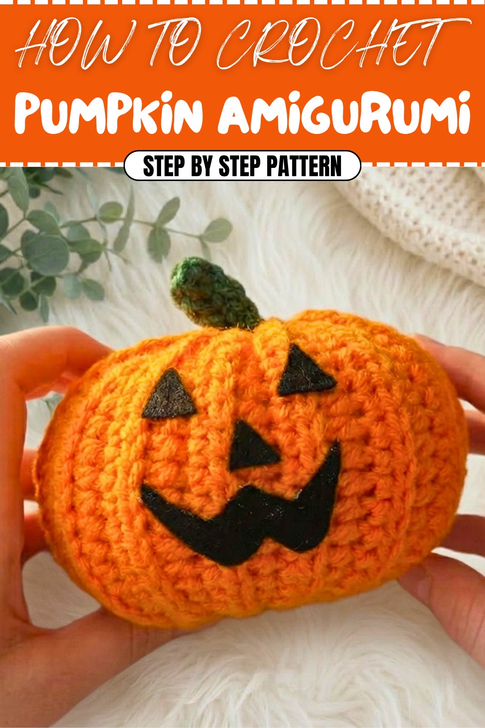Free Crochet Pumpkin Amigurumi Pattern
