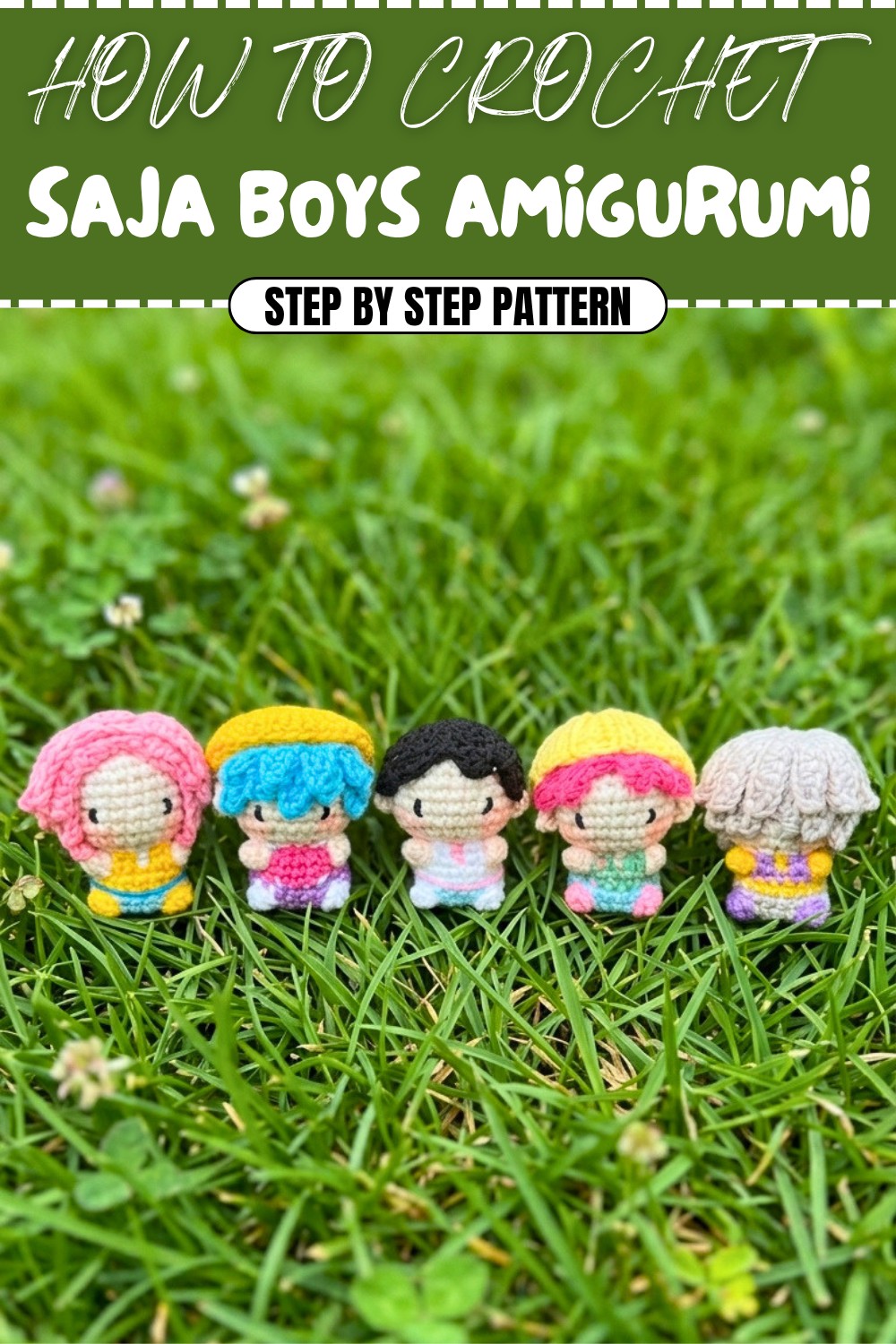 Free Crochet Saja Boys Amigurumi Pattern