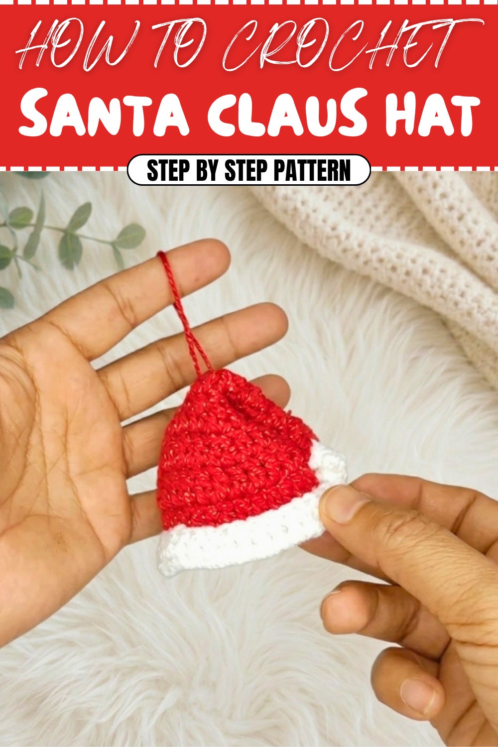 Free Crochet Santa Claus Hat Pattern