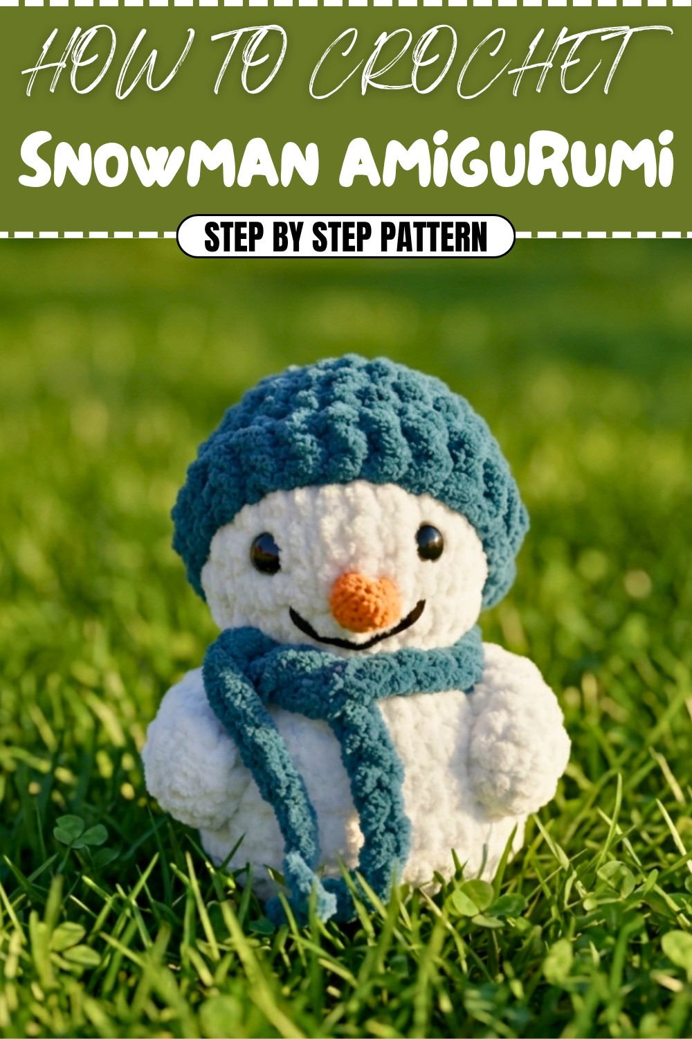 Free Crochet Snowman Amigurumi Pattern