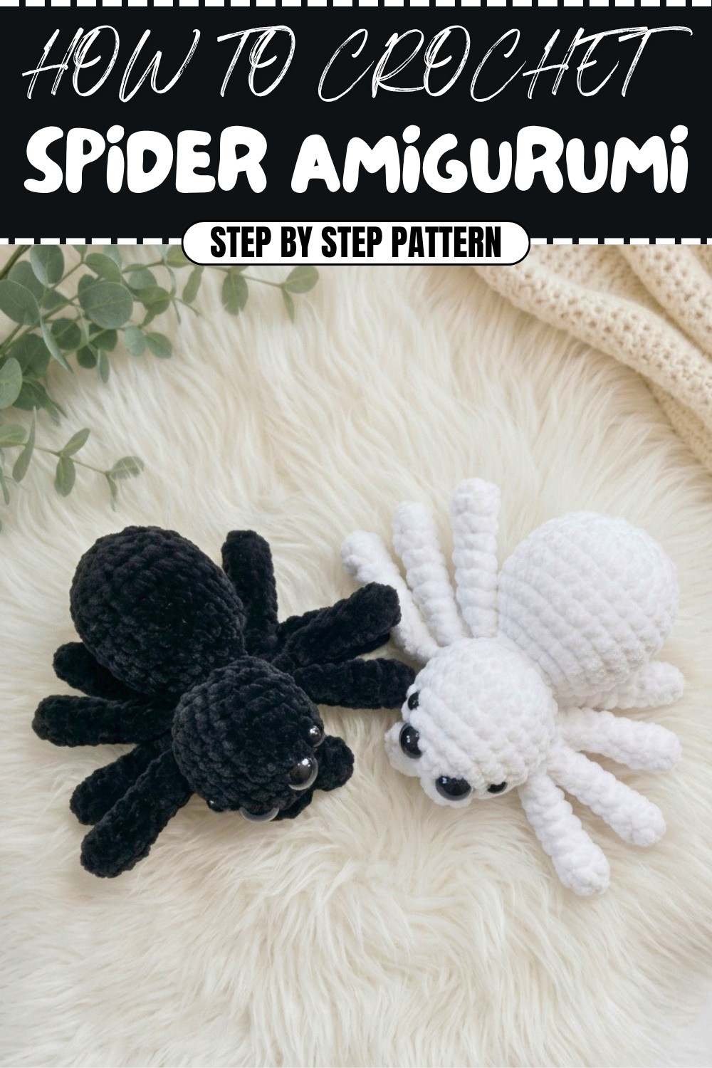 Free Crochet Spider Amigurumi Pattern
