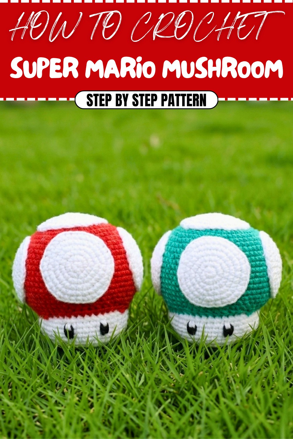 Free Crochet Super Mario Mushroom Pattern