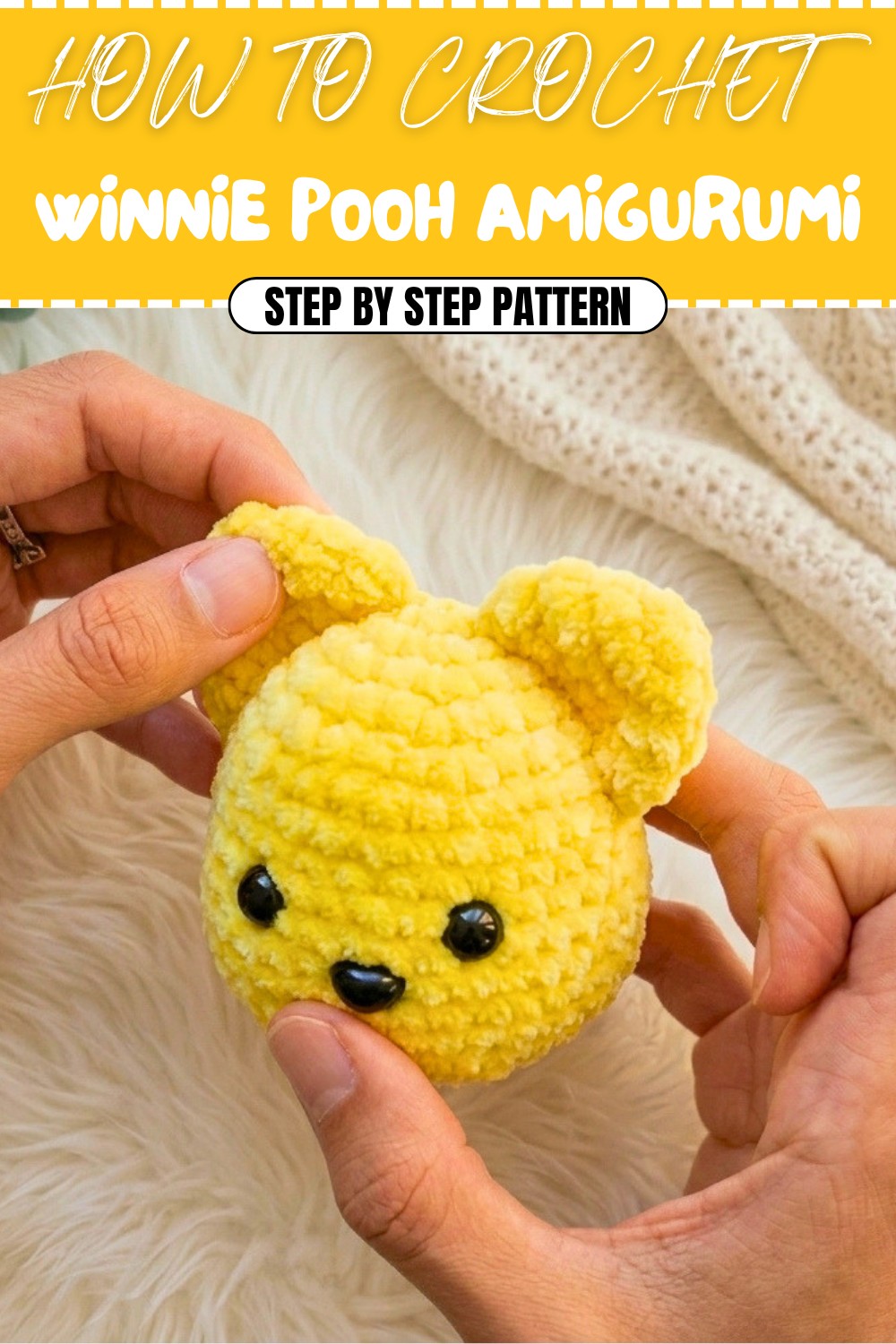 Free Crochet Winnie Pooh Amigurumi Pattern