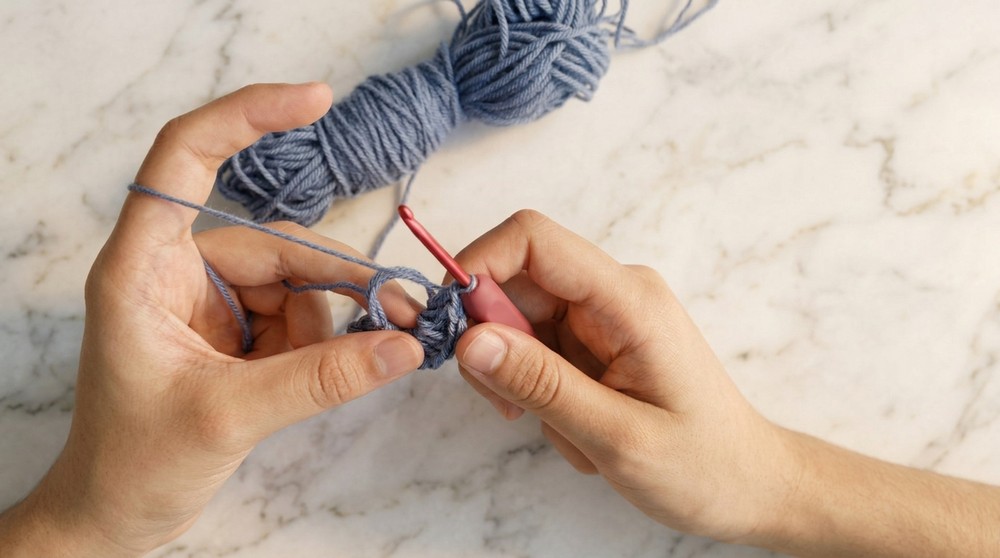 Handmade Crochet Hanging Plant Pattern 1