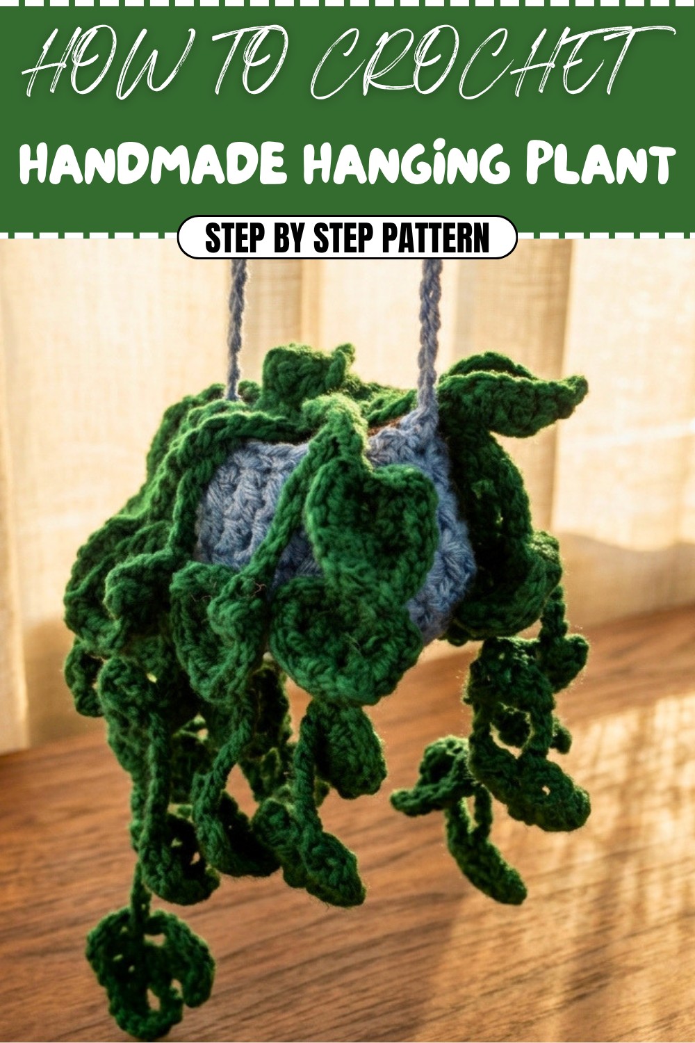 Handmade Crochet Hanging Plant Pattern (1)