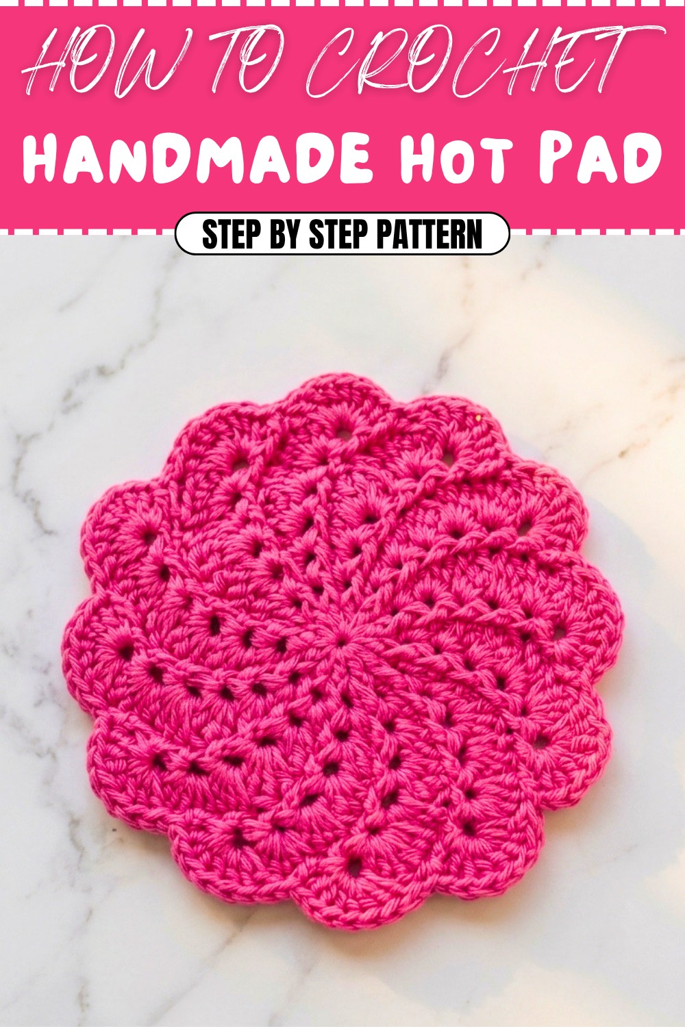 Handmade Crochet Hot Pad Pattern (1)