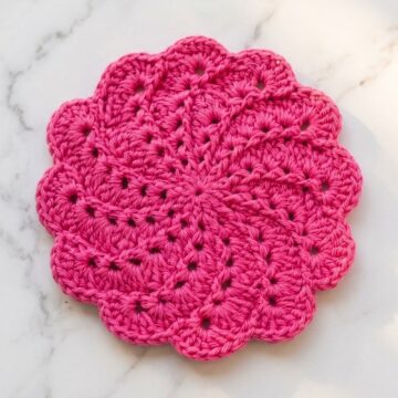Handmade Crochet Hot Pad Pattern 5