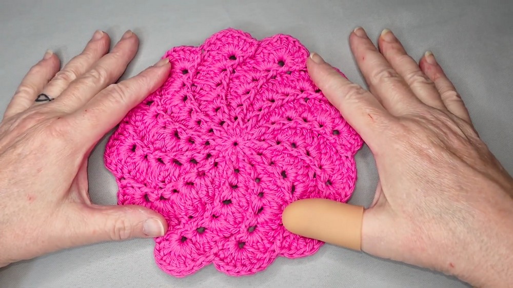 Handmade Crochet Hot Pad Pattern 5