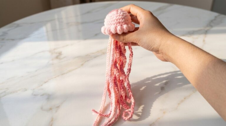 Handmade Crochet Jellyfish Pattern 5