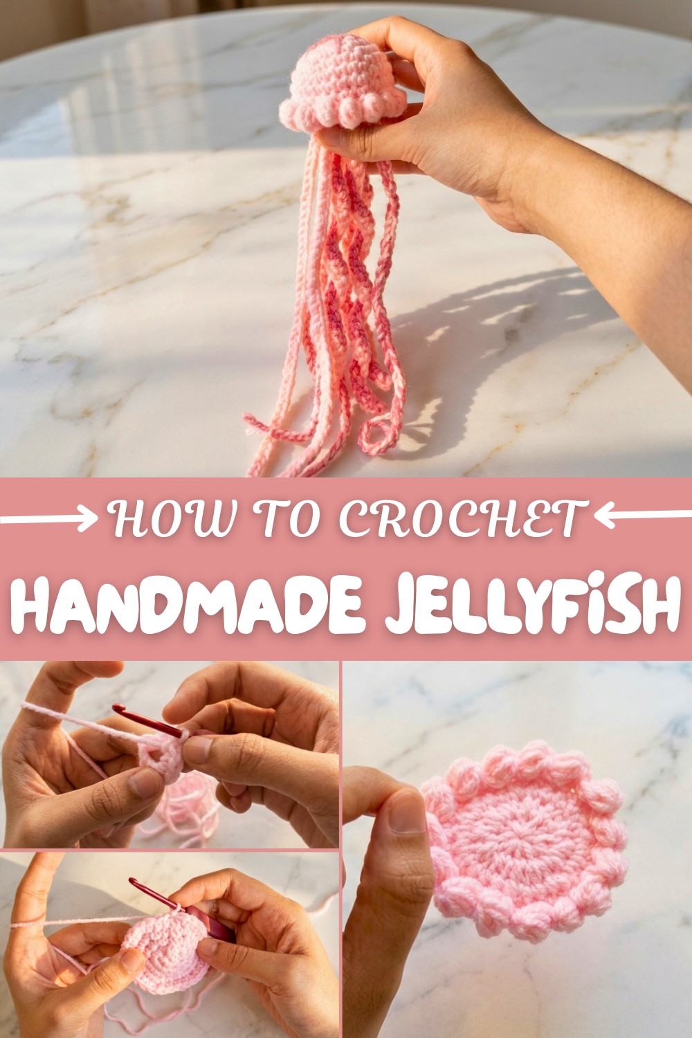 Handmade Crochet Jellyfish Pattern