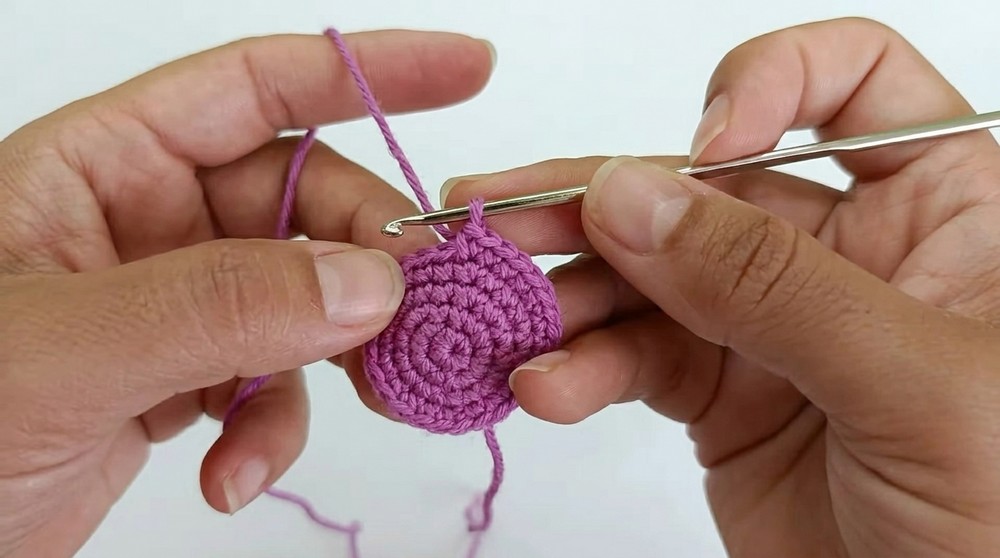 Quick Crochet Football Keychain Pattern 2