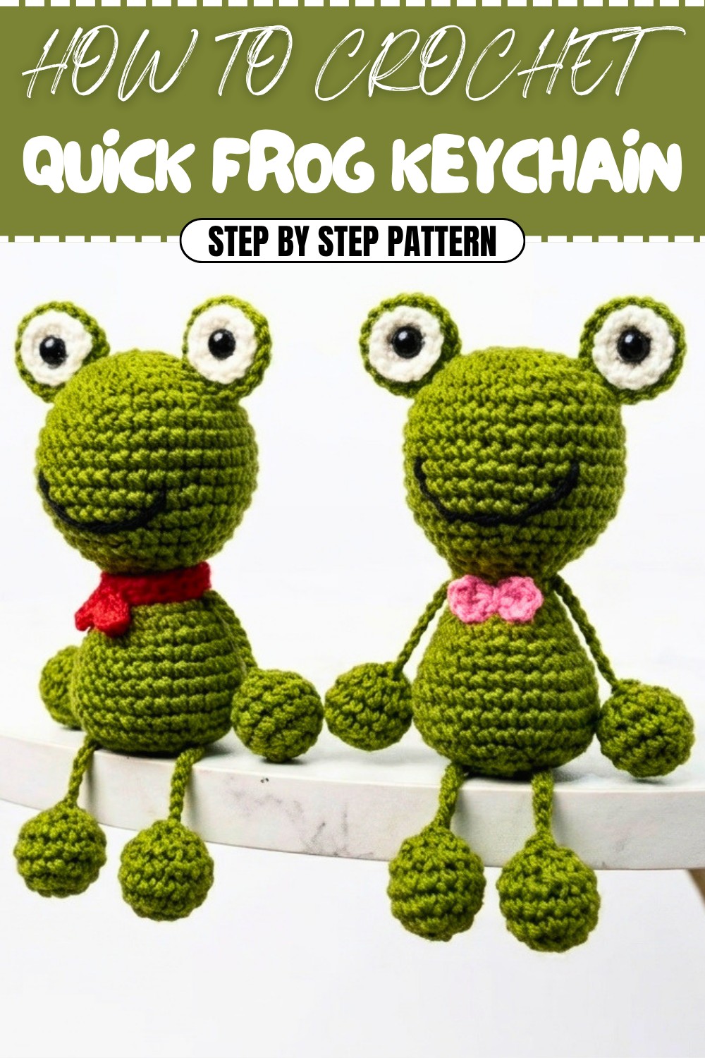 Quick Crochet Frog Keychain Pattern (1)