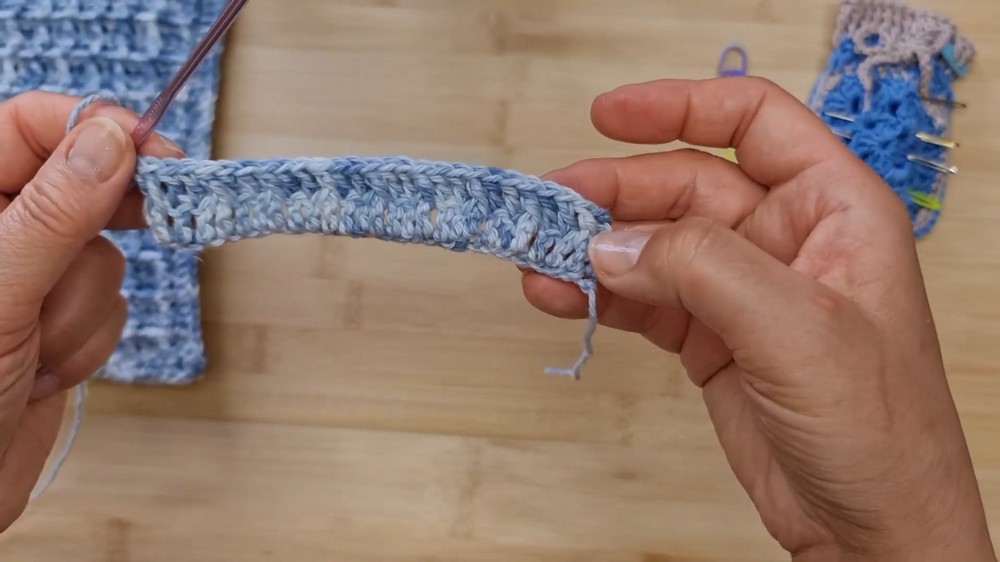 Quick Crochet Wash Mitt Pattern 2