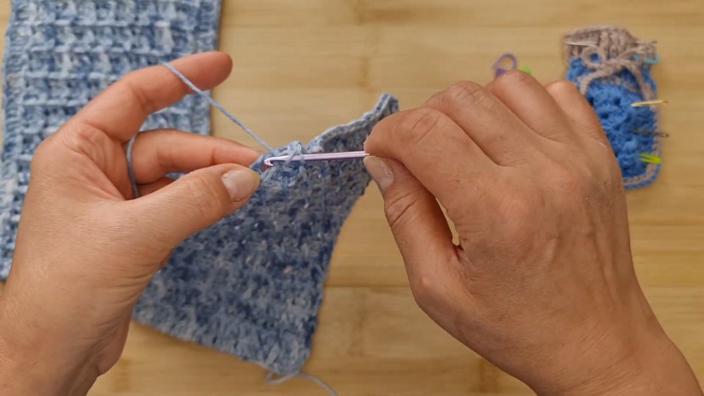 Quick Crochet Wash Mitt Pattern 3