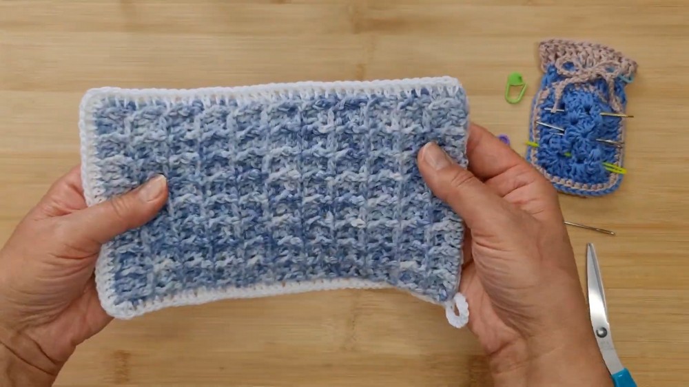 Quick Crochet Wash Mitt Pattern 5