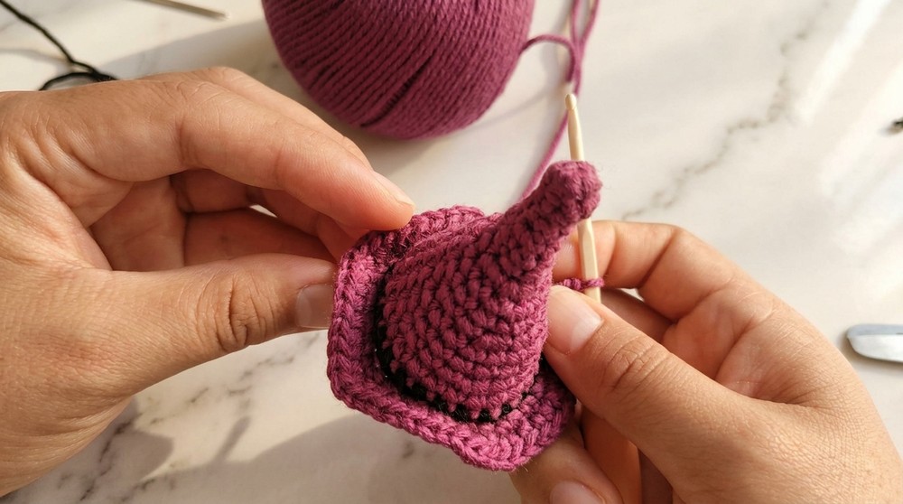 Quick Crochet Witch Hat Pattern 4
