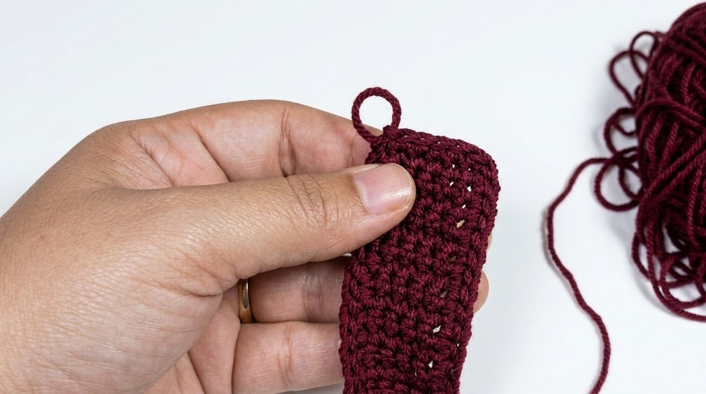 Simple Crochet Handle Bag Pattern 3