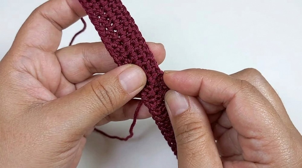 Simple Crochet Handle Bag Pattern 5