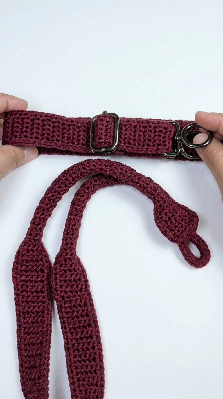 Simple Crochet Handle Bag Pattern 6