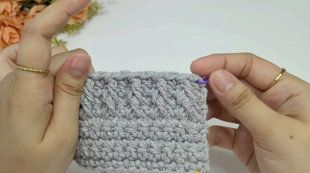 Super Crochet Ribbed Bag Pattern 3
