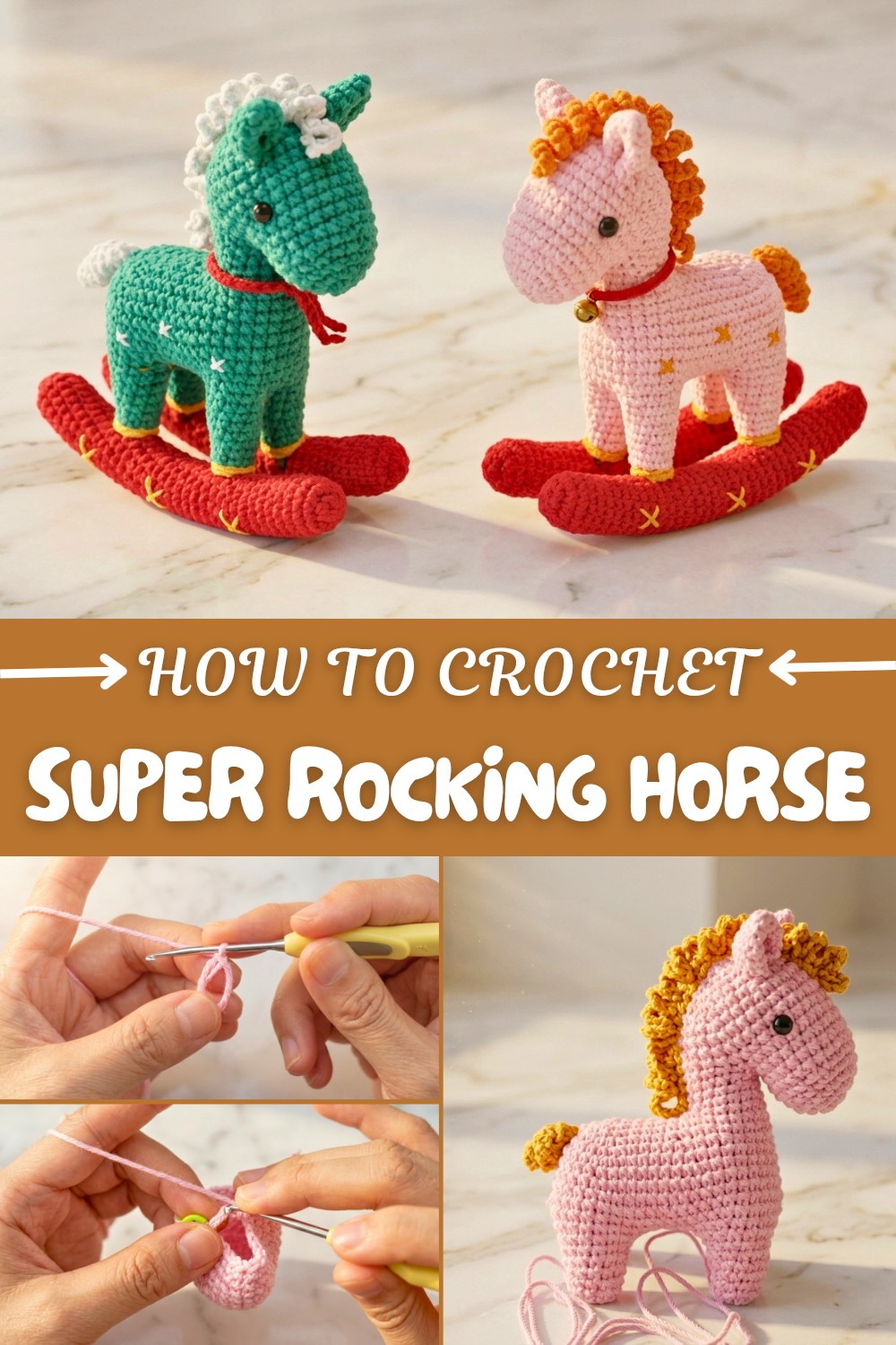 Super Crochet Rocking Horse Pattern