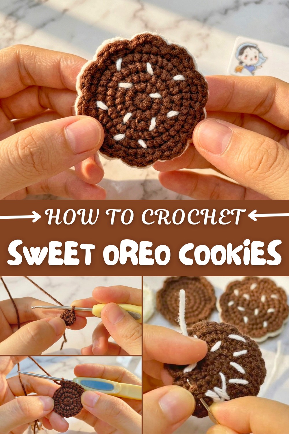 Sweet Crochet Oreo Cookies Pattern