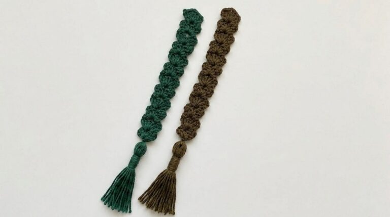 Very Easy Crochet Bookmark Pattern 6