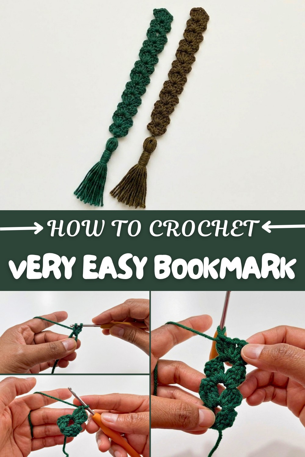 Very Easy Crochet Bookmark Pattern