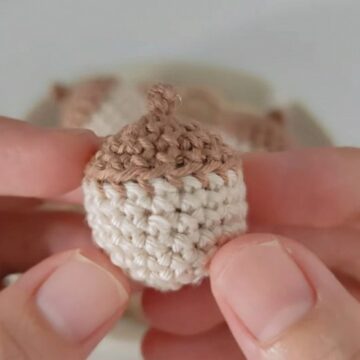 Wonderful Crochet Acorn Pattern 6