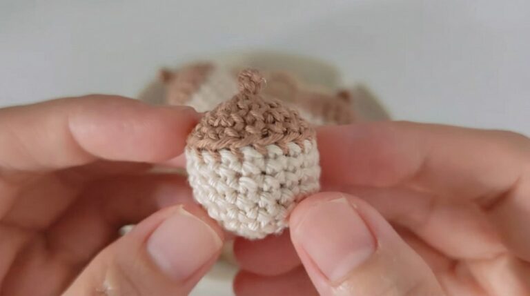 Wonderful Crochet Acorn Pattern 6