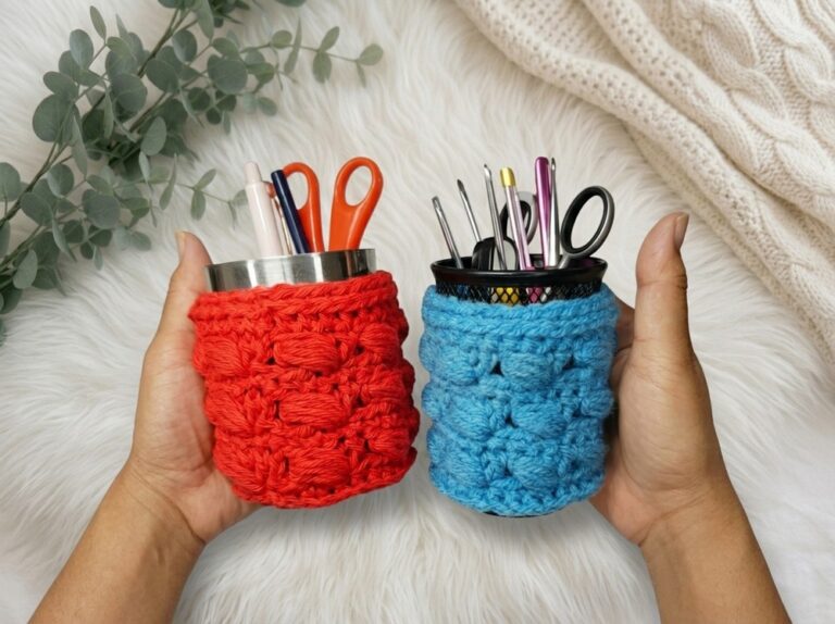 Wonderful Crochet Cup Warmer Pattern 6