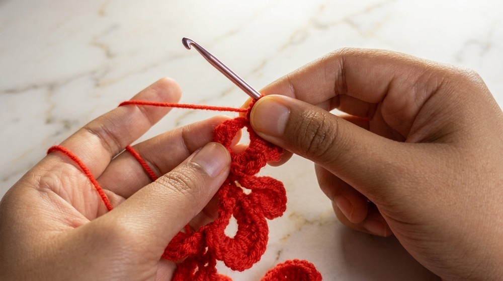 Wonderful Crochet Rose Pattern 4