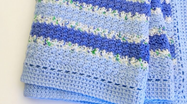 Beautiful Crochet Baby Blanket Pattern 7