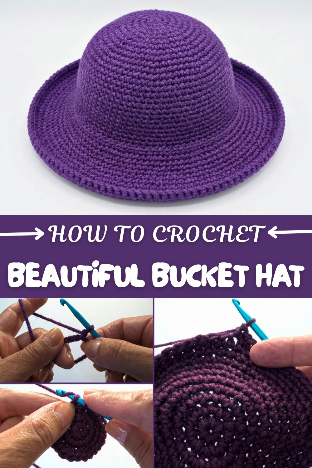 Beautiful Crochet Bucket Hat Pattern