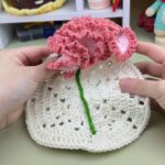 Beautiful Crochet Flower Mat Pattern 6