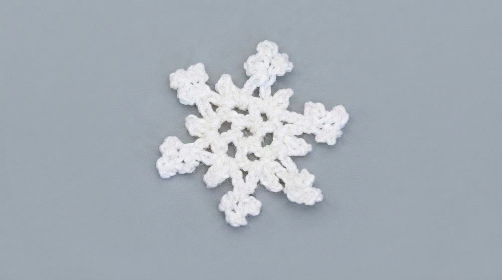 Beautiful Crochet Snowflake Pattern 5