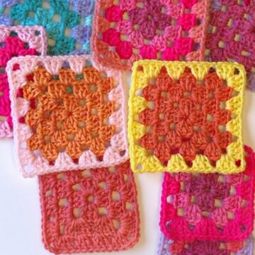 Classic Crochet Granny Squares Pattern 6