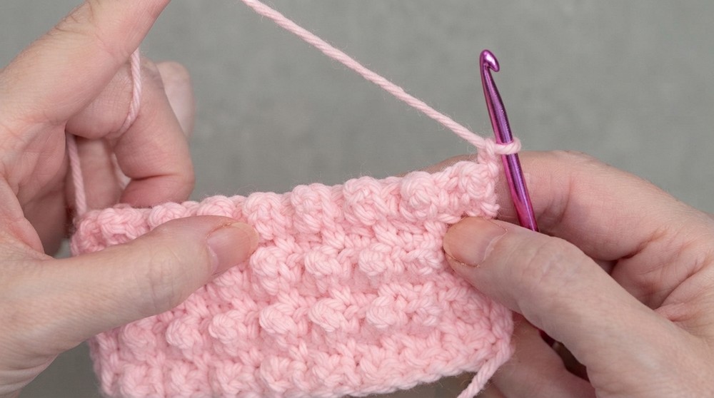 Crochet Bubble Baby Blanket Pattern 3