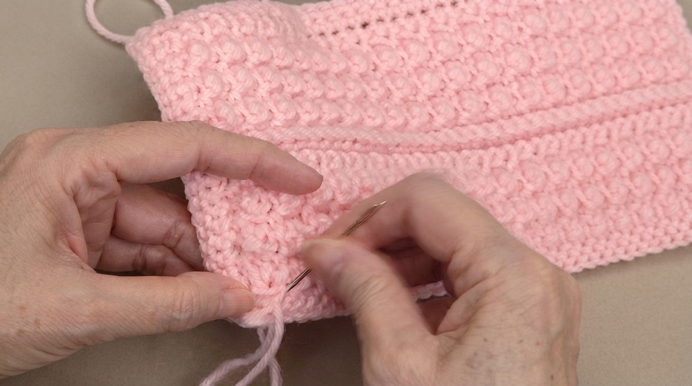 Crochet Bubble Baby Blanket Pattern 5
