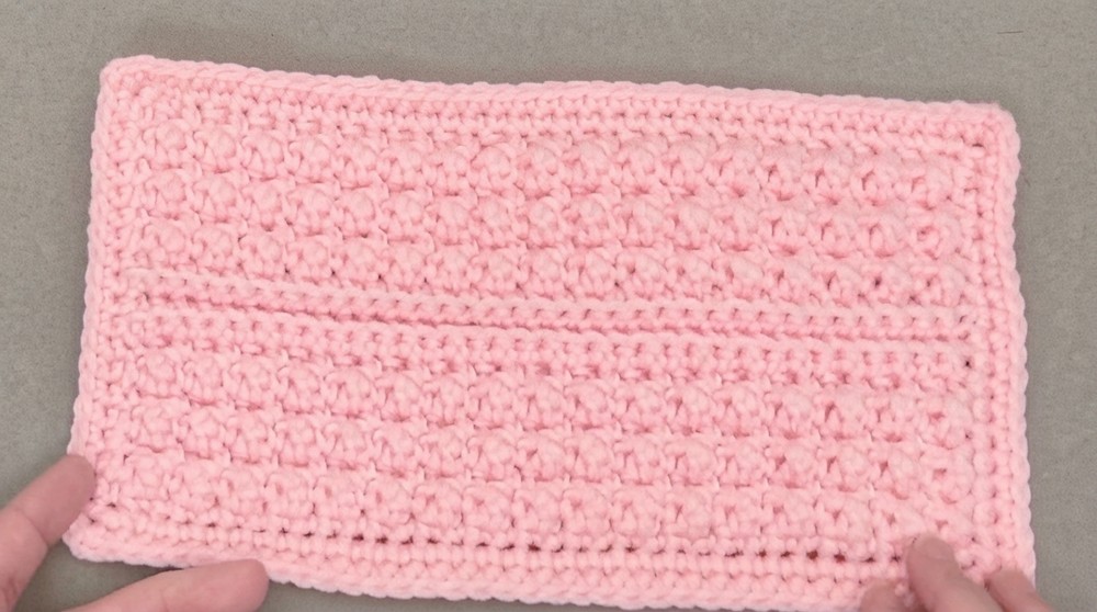 Crochet Bubble Baby Blanket Pattern 6