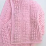 Crochet Bubble Baby Blanket Pattern 7