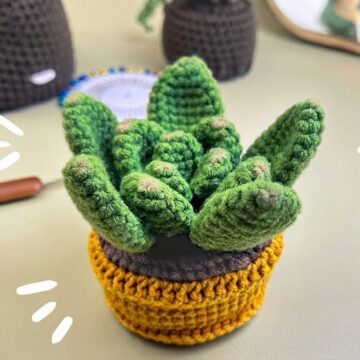 Crochet Cactus Amigurumi Pattern 7