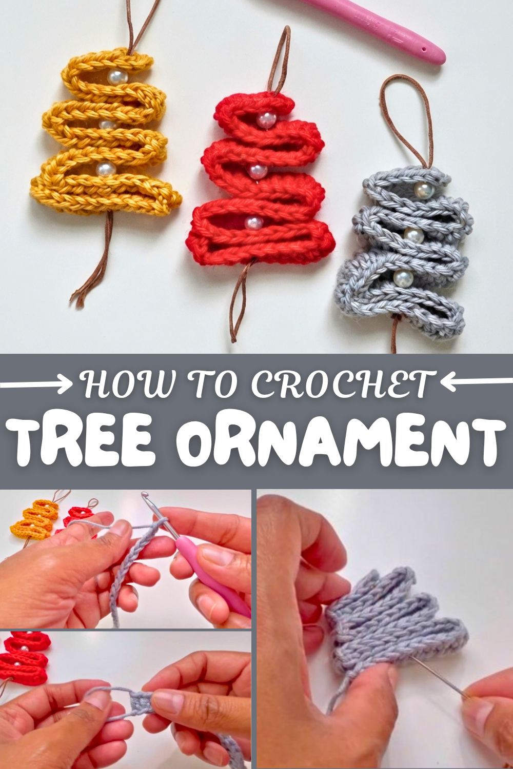 Crochet Christmas Tree Ornament