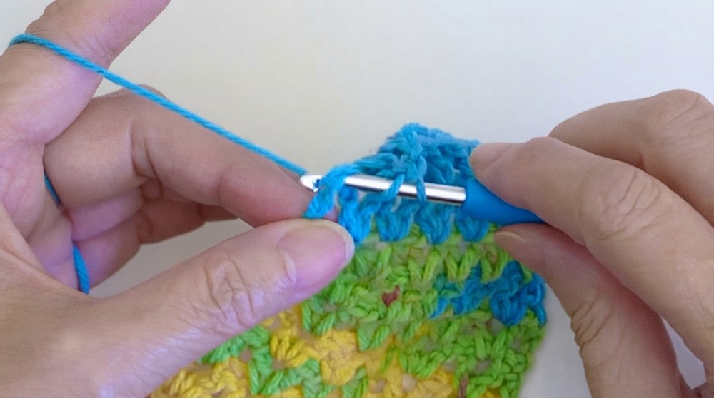 Crochet Classic V Stitch Scarf Pattern 4