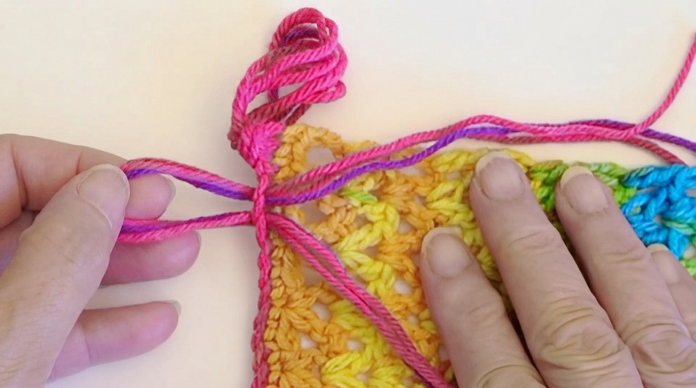 Crochet Classic V Stitch Scarf Pattern 5