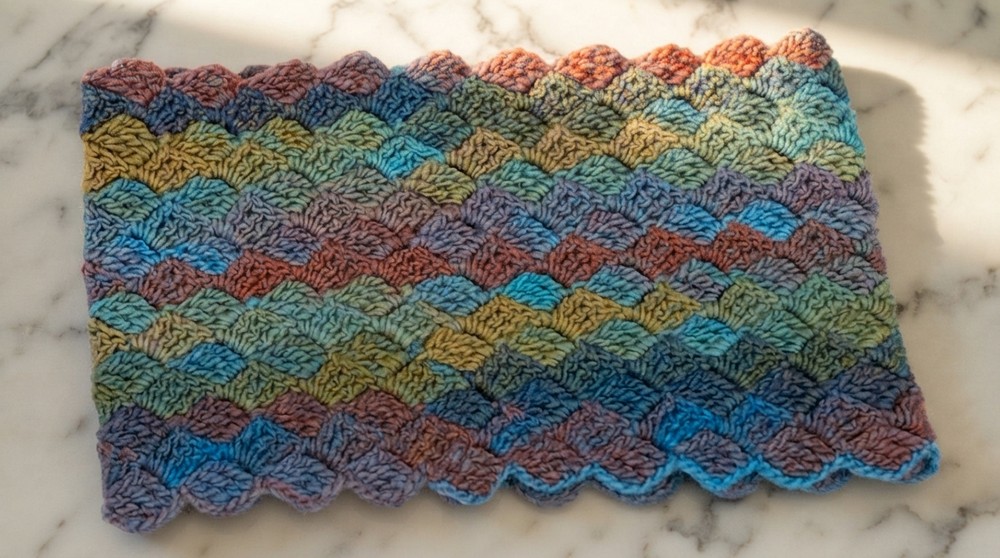 Crochet Cowl Neck Warmer Pattern 5